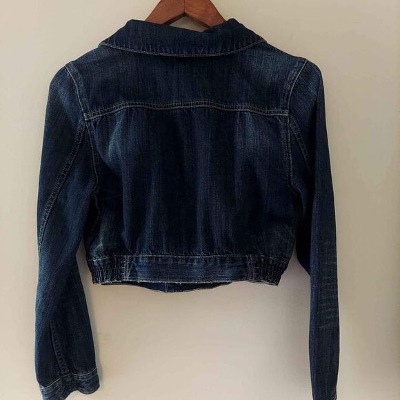 Ralph Lauren Girls Crop Jean Jacket ~ sz 16 - Picture 2 of 5